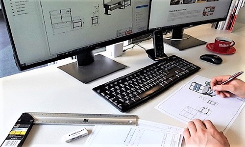 Werkplekken assemblage, montage, levering, service