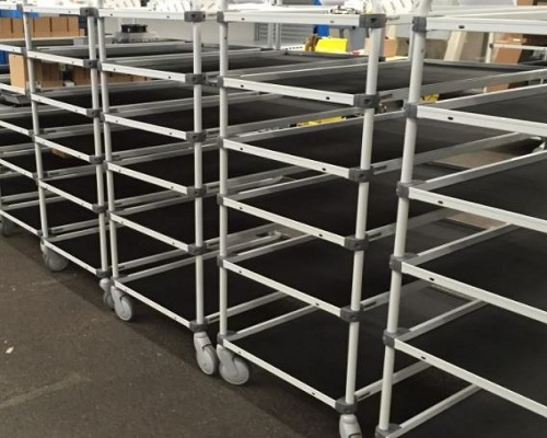 Multifunctionele trolleys voor de technische werkplek.