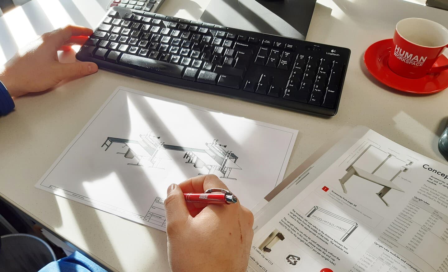 Wat zijn de stappen in het HWS Design Plan?