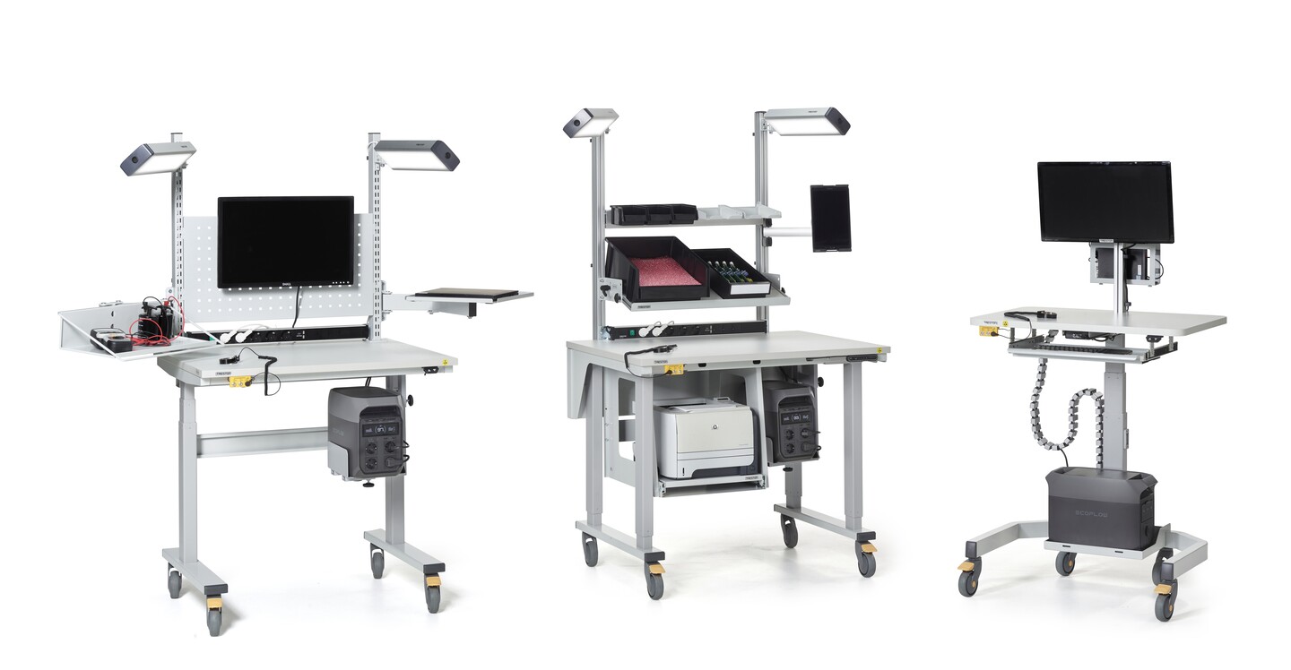 Treston PowerX mobiele werkstations
